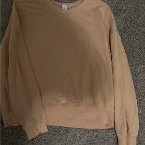 Old Navy Tan Crewneck Top